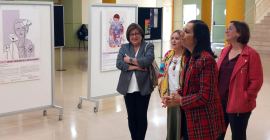 Inauguración de la exposición 'Visibles: mujeres sociólogas en la práctica docente’.