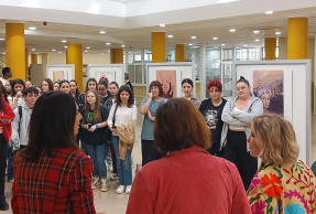 Inauguración de la exposición 'Visibles: mujeres sociólogas en la práctica docente’.