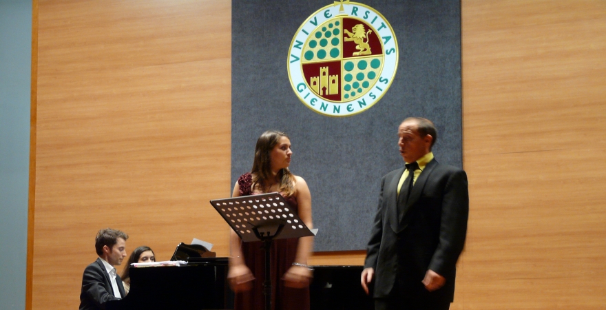 Momento del recital