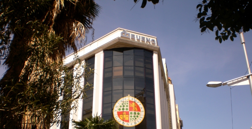 Edificio Centro de la UJA en Jaén.