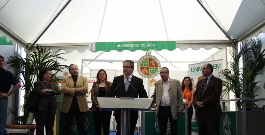 Inauguración de la Feria de Empleo 2011.