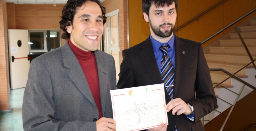 Lorenzo Sicilia y Pablo López, los premiados