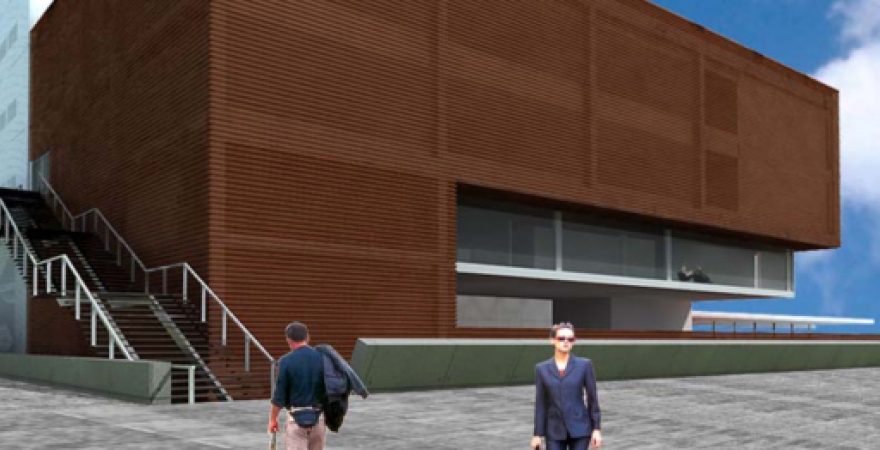 Imagen virtual del futuro Campus de Linares.