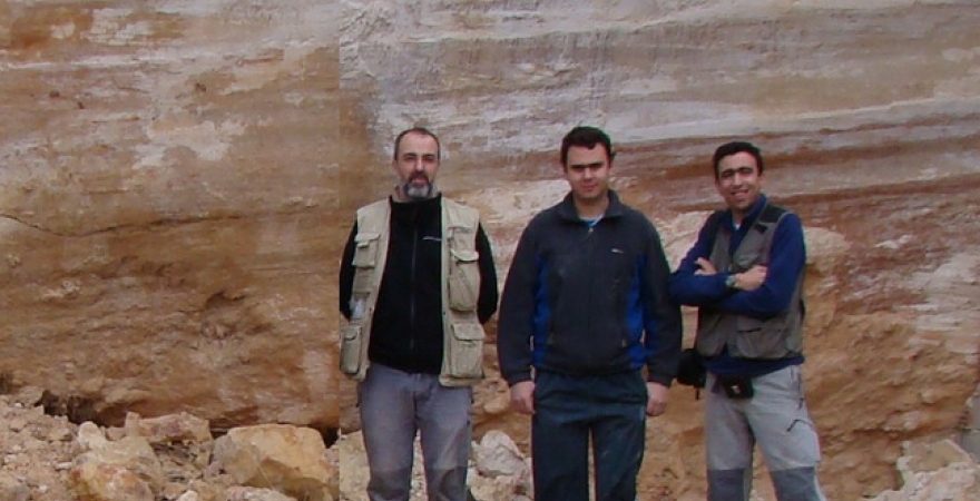 Los investigadores Mario Sánchez, Luis Alfonso Pérez y Fernando Pérez.