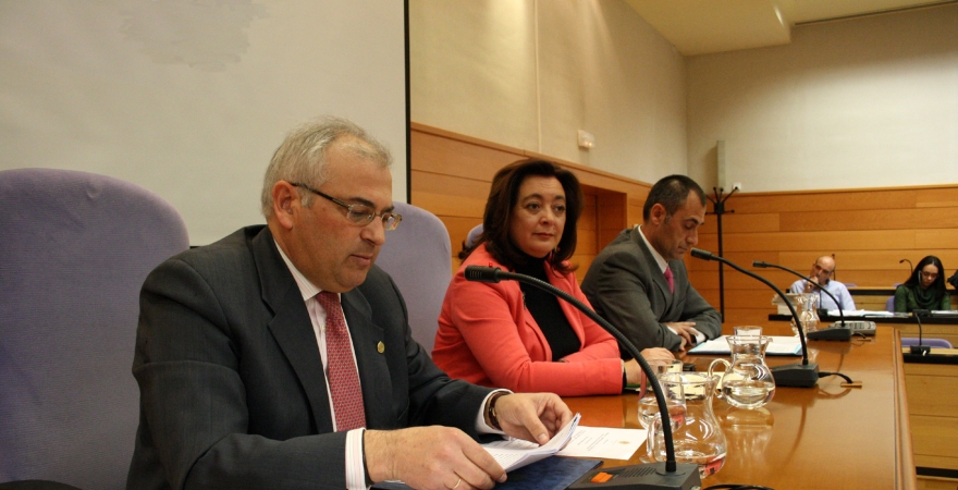 Manuel Parras, Mar Moreno y Salvador Cruz