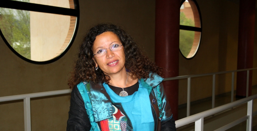 La antropóloga marroquí Hayat Zirari