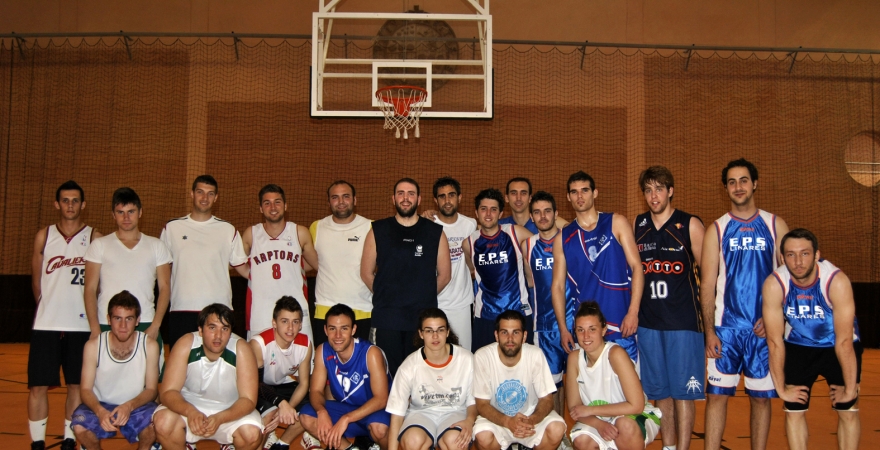 Participantes en baloncesto. Foto: Laura Moreno.
