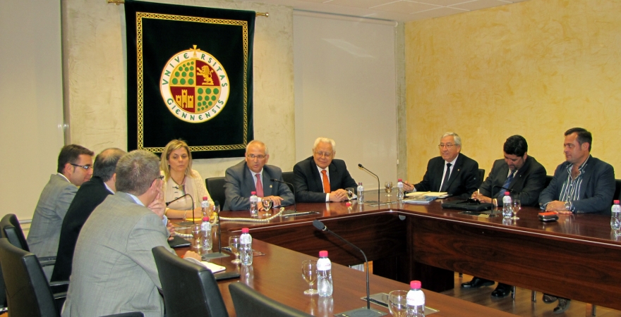 Reunión celebrada en la Universidad de Jaén. Foto: Carlos Luque.