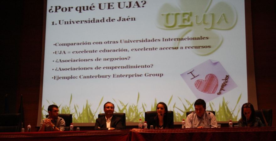 Presentación de la Unión de Emprendedores de la UJA