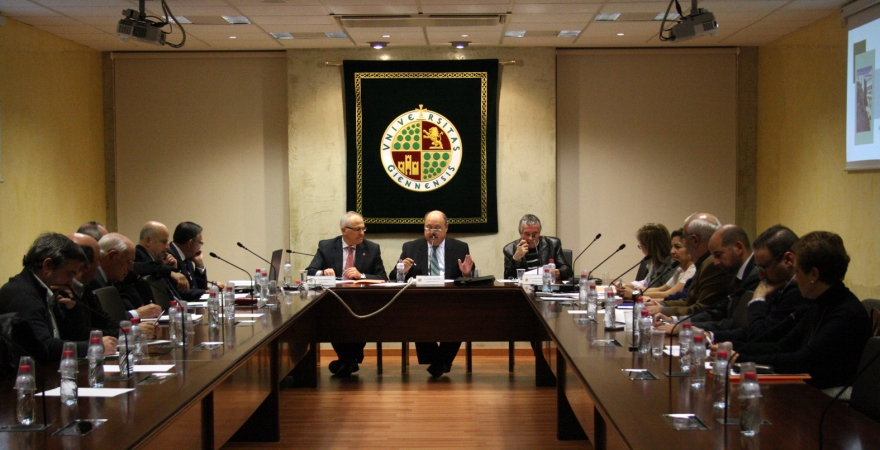 Reunión del Consejo Social de la UJA.
