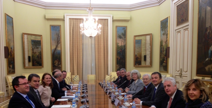 Miembros de la comisión de expertos. Foto: Ministerio de Educación, Cultura y Deporte