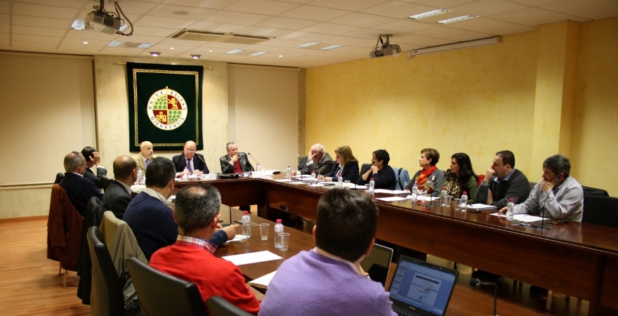 Reunión de ayer del Consejo Social de la Universidad de Jaén