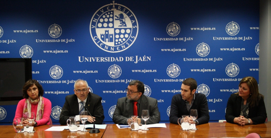 Pilar Ortega, Manuel Parras, José Ángel Cifuentes, José Ignacio Jiménez y Adoración Mozas