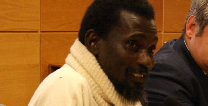 Ismael Diadié, en la UJA.