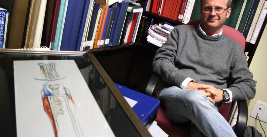 Alejandro Jiménez, en su despacho.