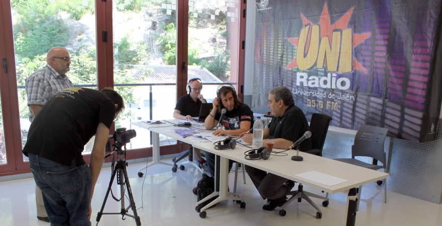 UniRadio Jaén, en Torres. Foto: G. Comunicación UJA.