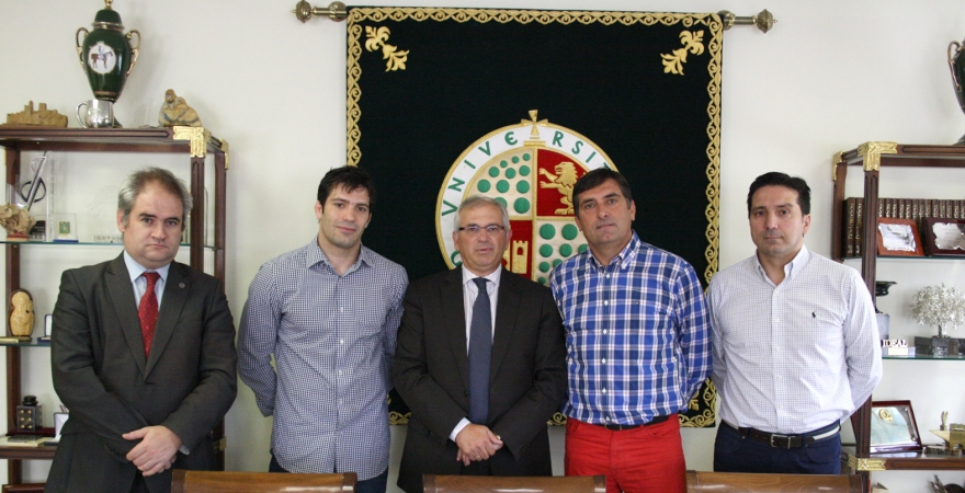 Jorge Delgado, Javier Madera, Manuel Parras, Manuel Pancorbo y Juan Martínez.