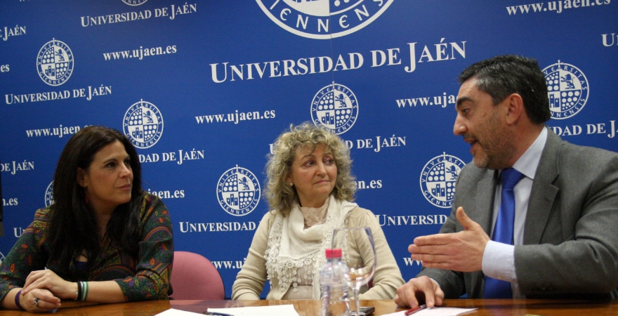 Ángeles Férriz, Mª Ángeles Peinado y Francisco Javier Muñoz