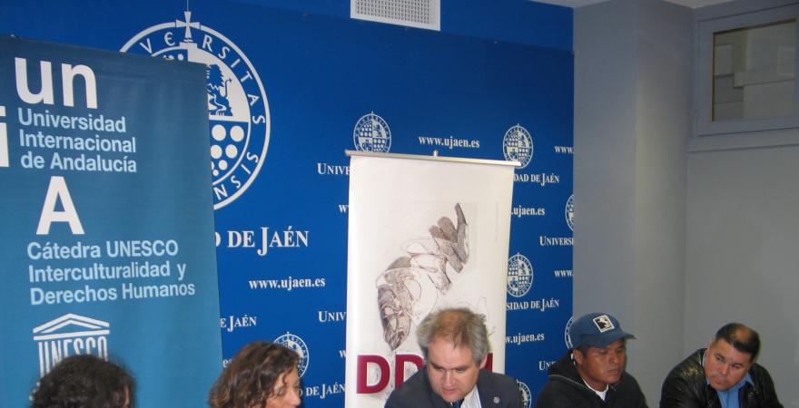 Olga Pozo, Rosa Díaz, Jorge Delgado, Anselmo Roldán y Héctor Reyes