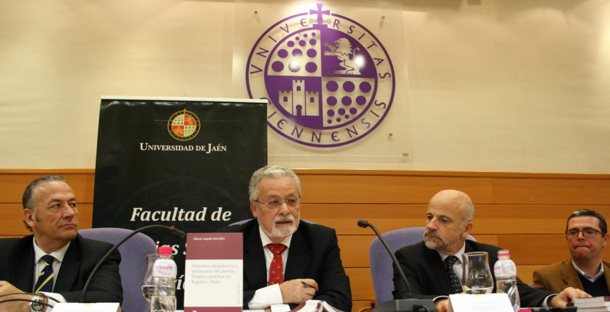 Luis J. Gutiérrez, Jesús Maeztu, Nicolás Pérez y Alberto Anguita.