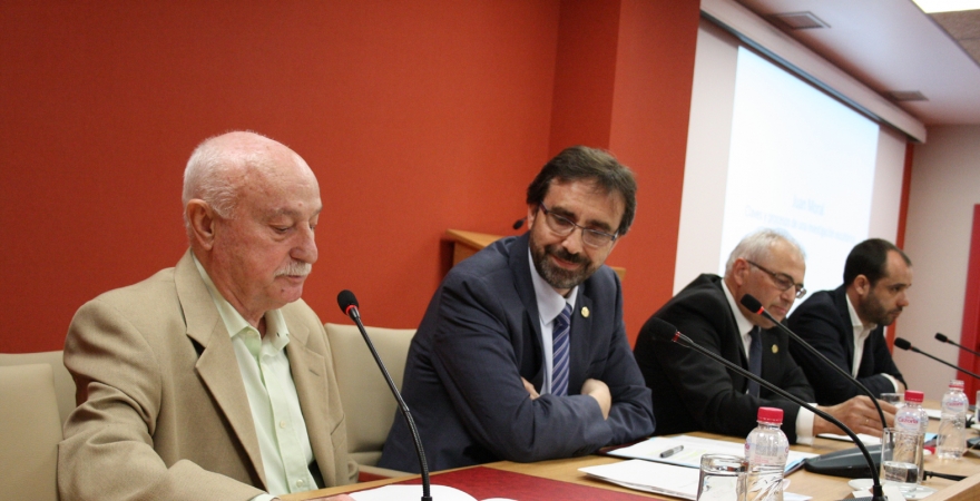 Juan Moral, Juan Gómez, Manuel Parras y Carlos Delgado.