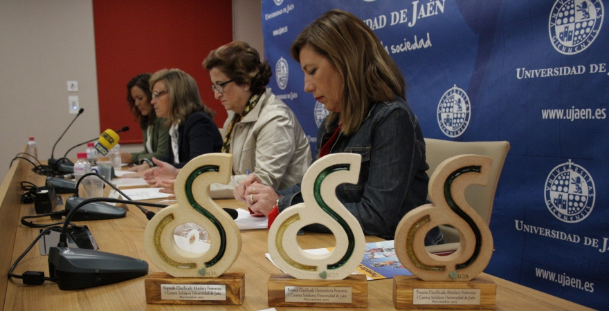 Presentación de la I Carrera Solidaria 'Universidad de Jaén'.