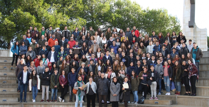 Estudiantes participantes en la 2ª edición de ScienceIES en la UJA.