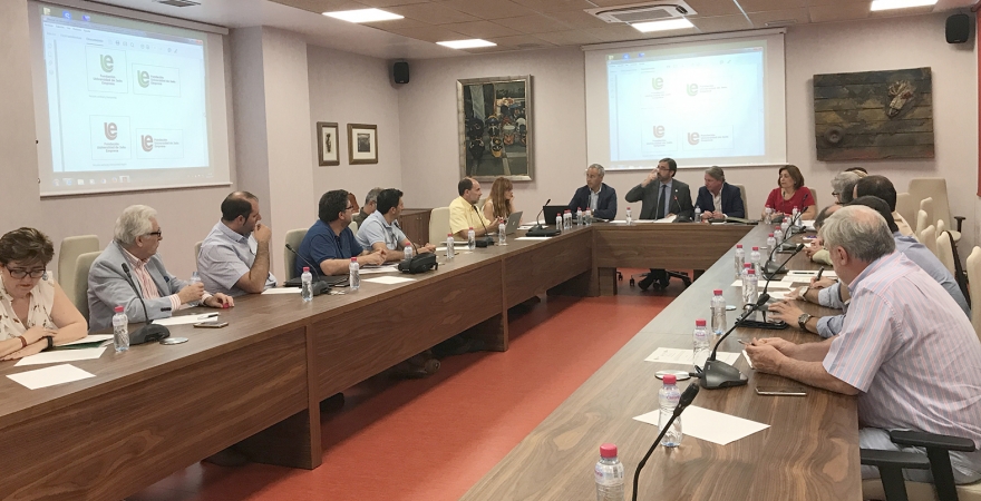 Última reunión mantenida por la Fundación Universidad de Jaén-Empresa.