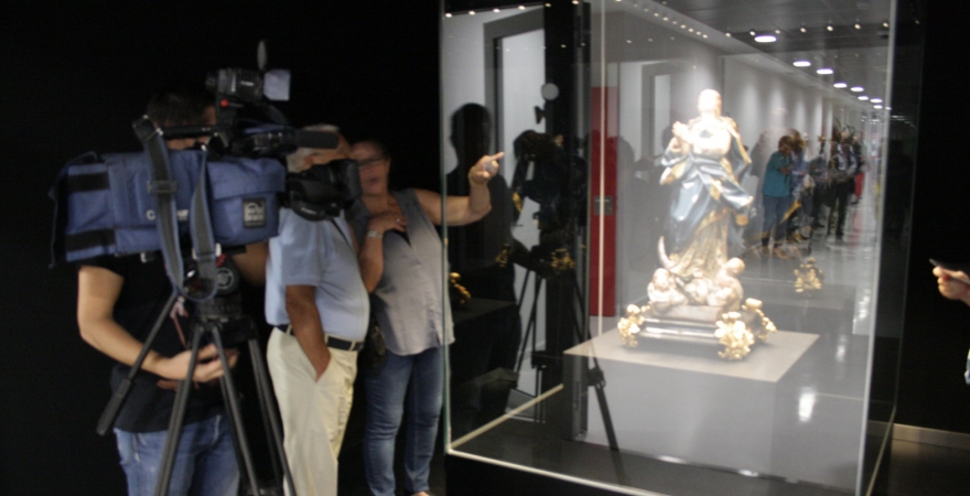 La Inmaculada Napolitana, en el Espacio "La Obra Invitada" de la Antigua Escuela de Magisterio