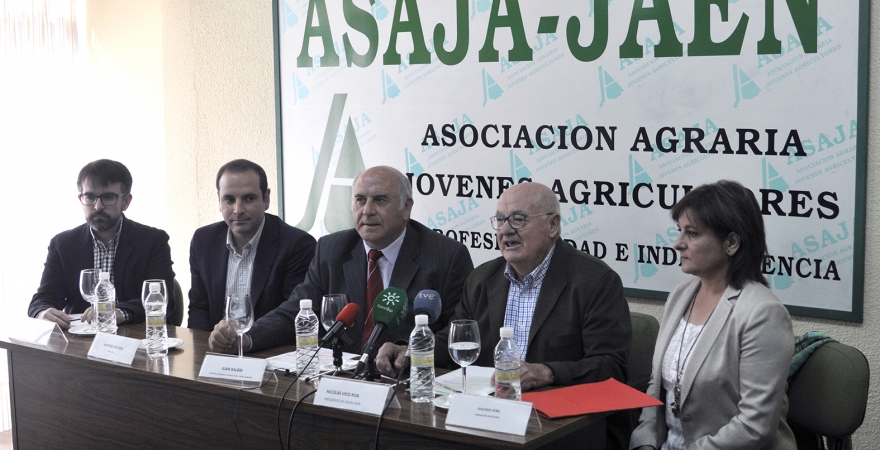 Presentación del proyecto, en ASAJA-Jaén.