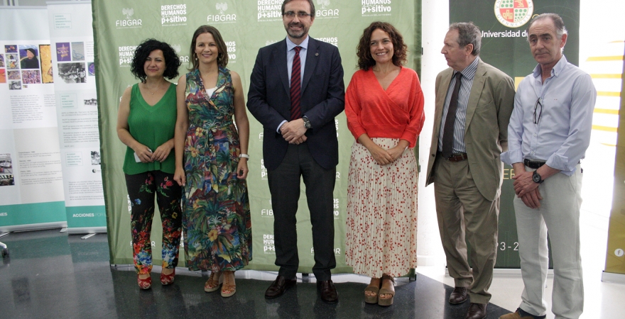 Mª Paz del Moral, Ana Cobo, Juan Gómez, Lina Gálvez, Juan Cano y Diego Montesinos.