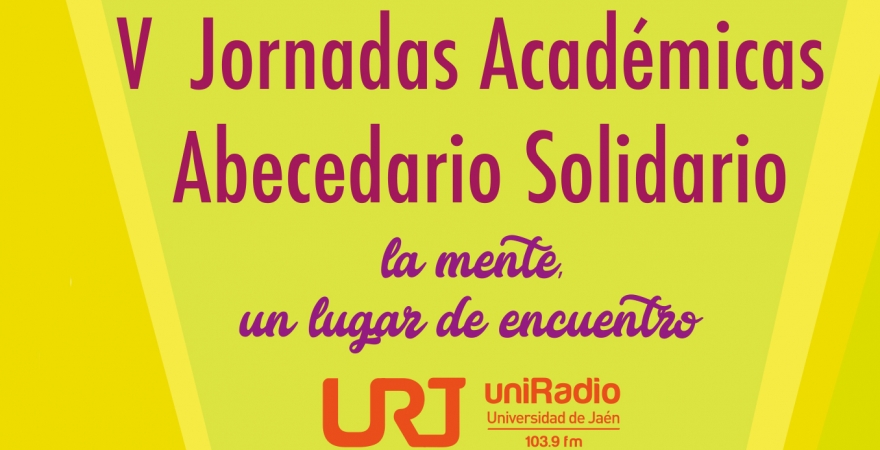Extracto del cartel de las jornadas 'Abecedario Solidario'.