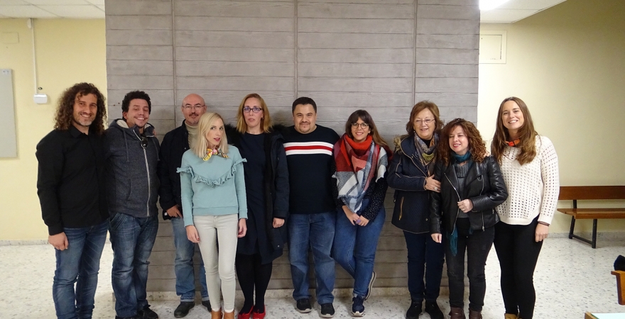 Integrantes de la organización de 'Abecedario Solidario' 2018.