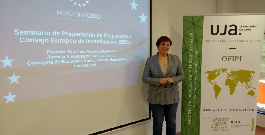 Inés Méndez Majuelos, de la Agencia Andaluza del Conocimiento.