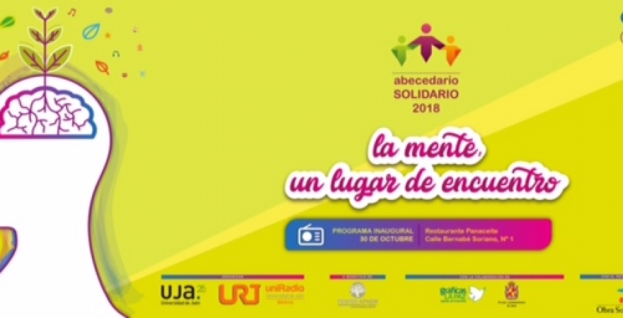 Cartel de Abecedario Solidario 2018.
