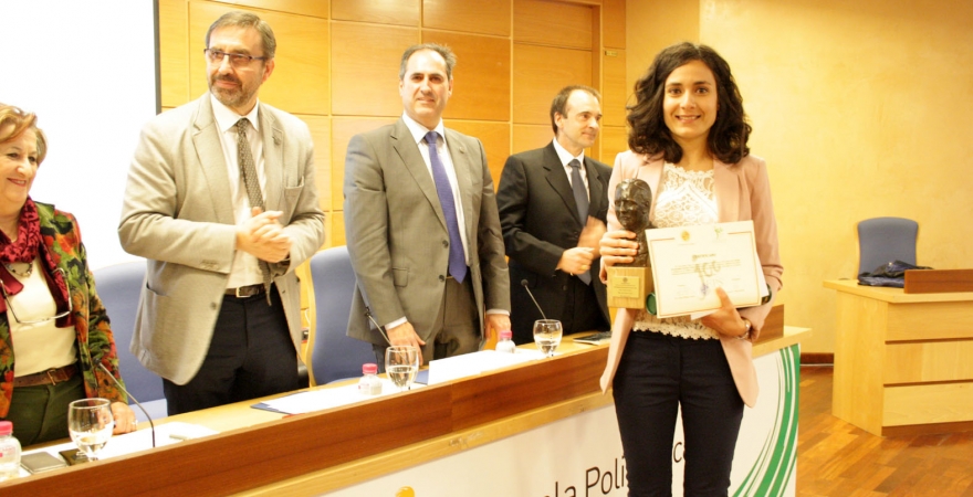  La alumna de la Universidad de Jaén Ana Gómez López recibió el primer premio
