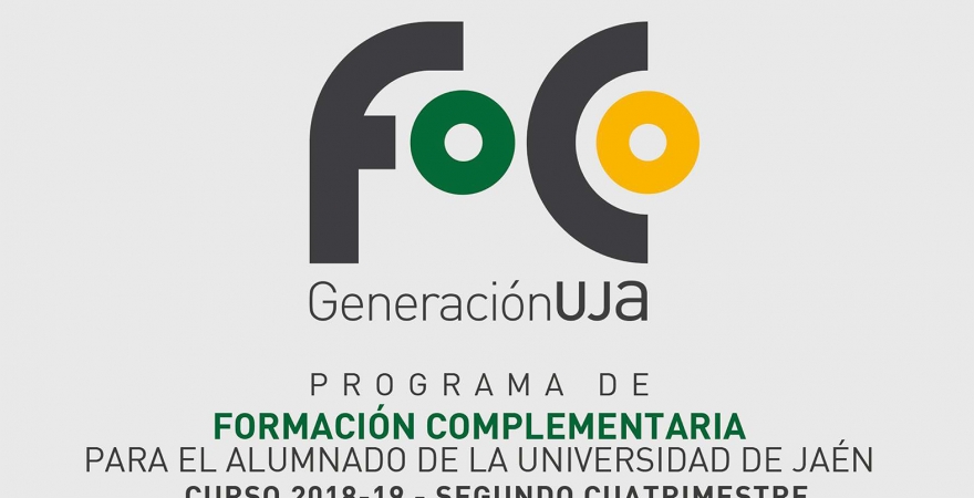 Cartel del programa FoCo.
