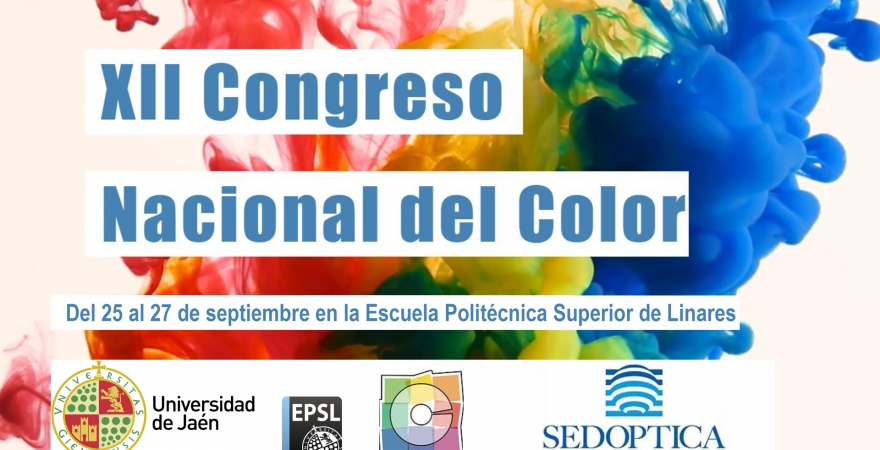 Cartel del XII Congreso Nacional del Color.