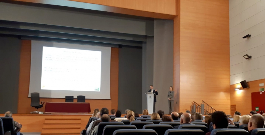 Jornada informativa sobre acceso para mayores de 25, 40 y 45 años celebrada en el Aula Magna.