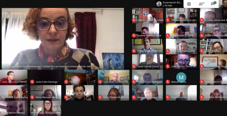 Primera reunión de la comisión de trabajo de seguimiento de la docencia online