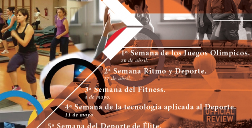 Cartel de la iniciativa 'Semanas temáticas UJA.Deporte'.