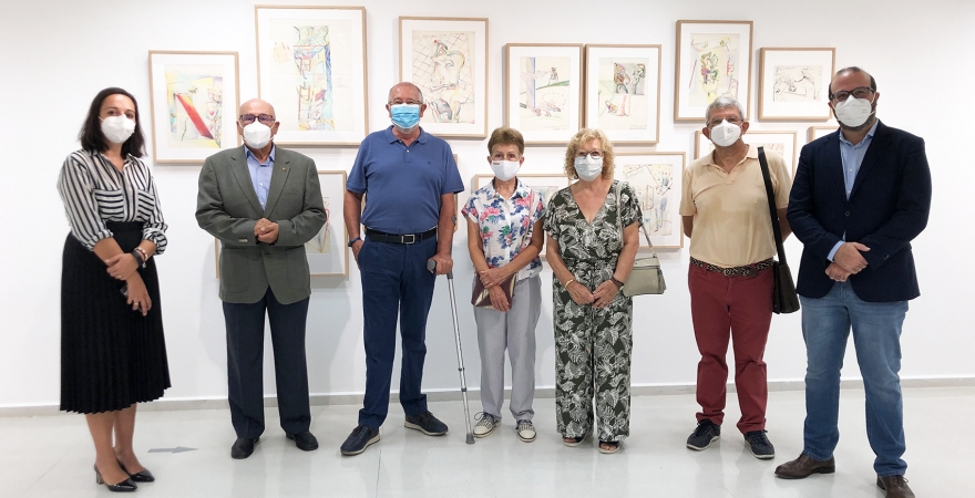 Marta Torres, Rafael López-Sidro, Antonio García, Carmen López; Francisca Pérez, Juan Manuel Arévalo y Felipe Serrano.