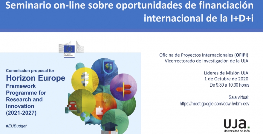 Cartel del seminario 'online' organizado por la OFIPI.