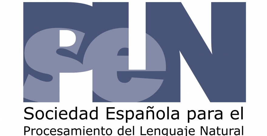 Logotipo de la Sociedad Española para el Procesamiento del Lenguaje Natural (SEPLN).