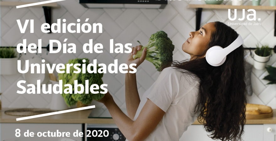 Cartel del Día de Universidades Saludables.
