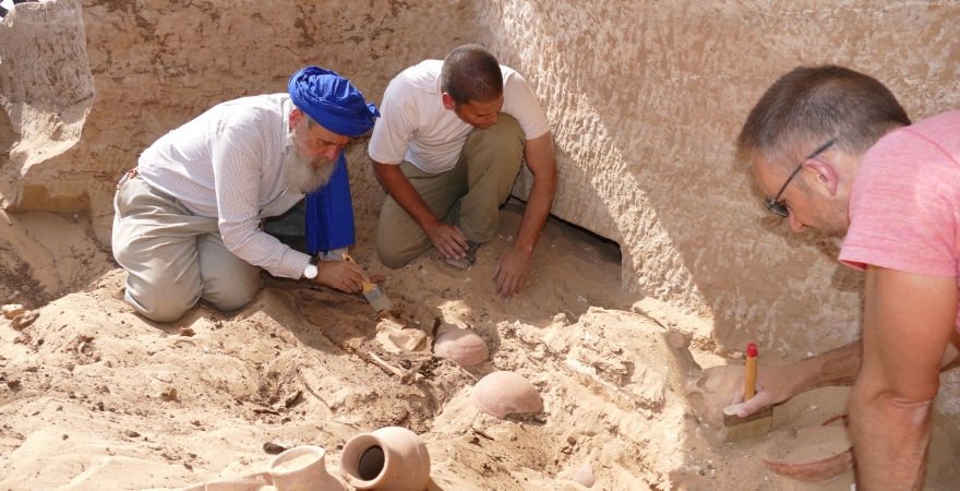 Excavaciones en Egipto de la UJA, en el Proyecto Qubbet el-Hawa