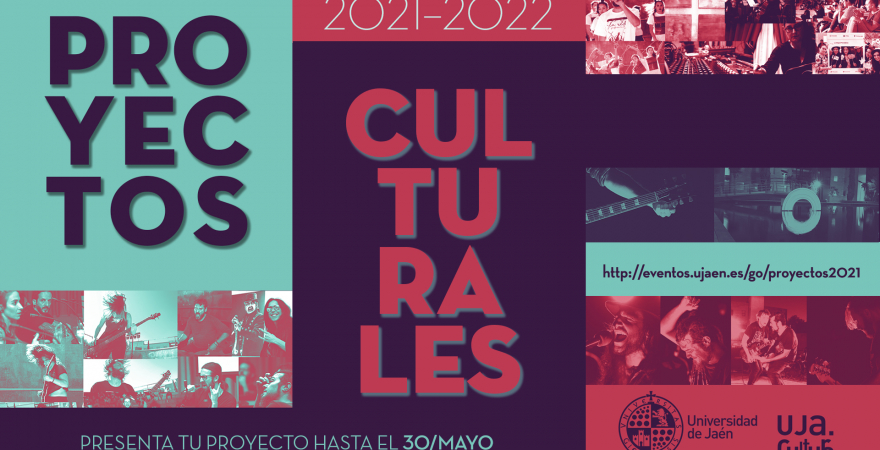 Cartel de la convocatoria de Proyectos Culturales.