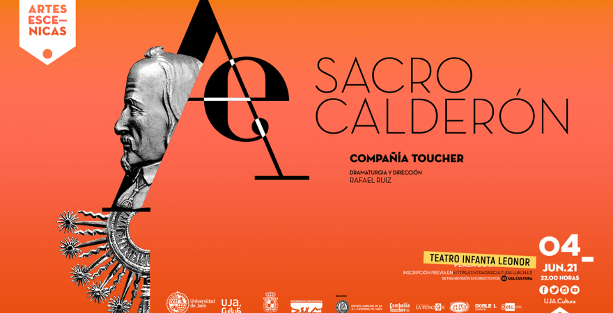Cartel de 'Sacro Calderón', que se celebrará en el Teatro Infanta Leonor.