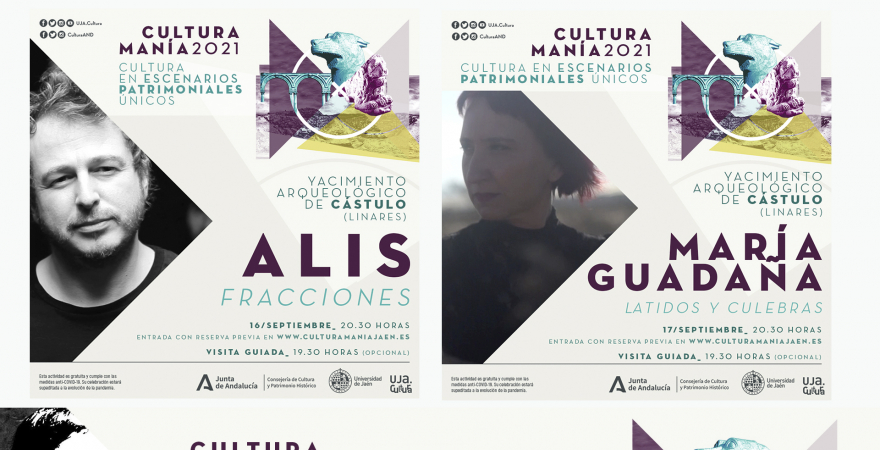 ‘Culturamanía’ retoma su programa en Cástulo, con Alis, María Guadaña y ‘El juego del amor y del azar’