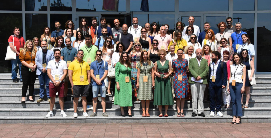 Participantes en la staff week celebrada en Montenegro.